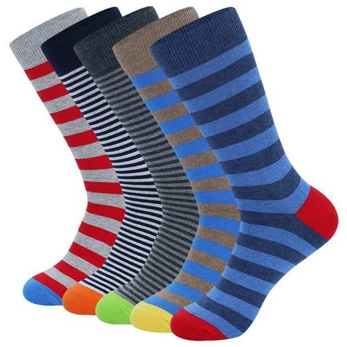 12 Pairs High Quality Business Cotton Casual Soft Compression Socks-assorted colours