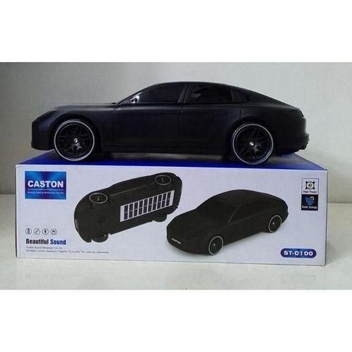 ST-C100 Car-Shaped Wireless Stereo Bluetooth Speaker – Portable 10W Hi-Fi Sound, FM Radio, Solar Charging, Multi-Source Playback