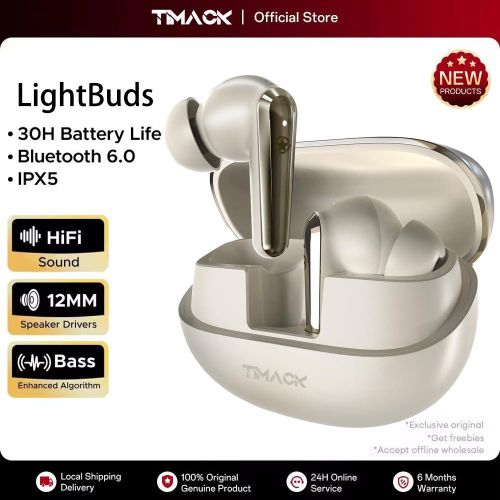 Wireless Earbuds Bluetooth Earphones Bluetooth 5.4 Ultra-low Latency Dual Microphone ENC Noise Cancelling in-Ear Earpods