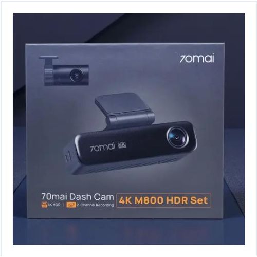 70mai Dash Cam 4K M800 HDR SET