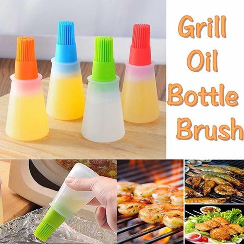 Silicone Pastry Brush With Oil Bottle For Pastry
