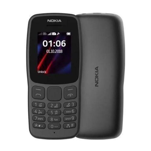 Nokia 106 4G (Dual SIM) - FM Radio - Black