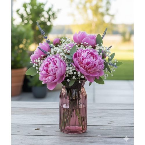 Diamond vase mini coloured