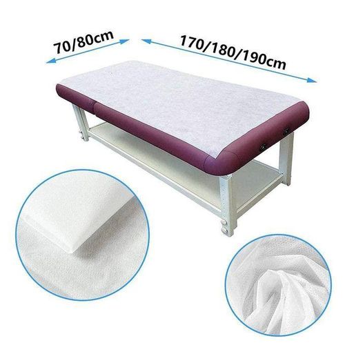 10 Pcs Disposable Bed Sheets,Massage Bed Sheets,Non-woven Disposable Waterproof Cloth Thicken Sterile Sanitary Napkins, Beauty Salon, Massage, Tattoo, pedicure, Hotel, Physiotherapy shop, Elderly care Use