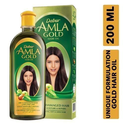 Amla Gold Hair Oil Moisturize RepairShine Soften Dry Damaged Hair