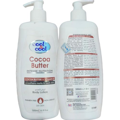 Cocoa Butter Intense Nutrition Body Lotion bc