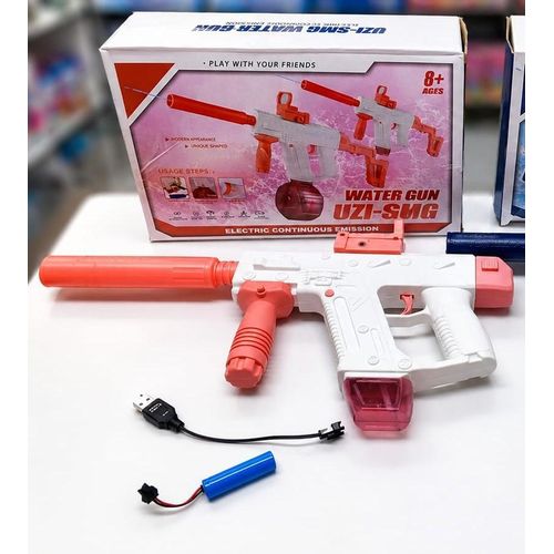 Water Gun Adults Kids Large Capacity 500 Shots 30-35FT Range Strongest Water Blaster Swimming Pool Beach Outdoor Toy Automatic Continuous Trigger ABS