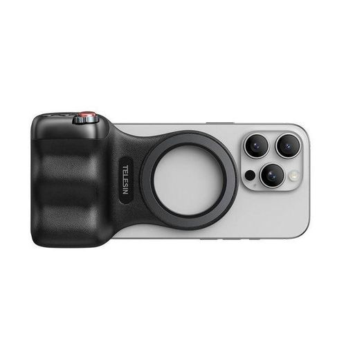 Magnetic Camera Grip for Smartphone – Wireless Shutter Handle for Mobile Photography (Phone Not Included)