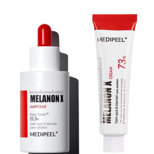 Melanon X Dark Spot Blemish care Cream Serum Removes Dark Spots Acne Discolorations Hyperpigmentation Comedones Brightens Gently Exfoliates Minimizes Pores Glows Hydrates Smooths Firms