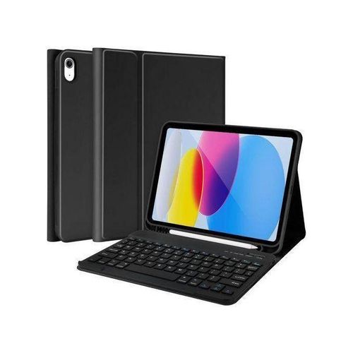 Apple Keyboard Case with S pen holder slot for iPad 10th Gen 10.9 inch 2022 (Model: A2757/A2777)