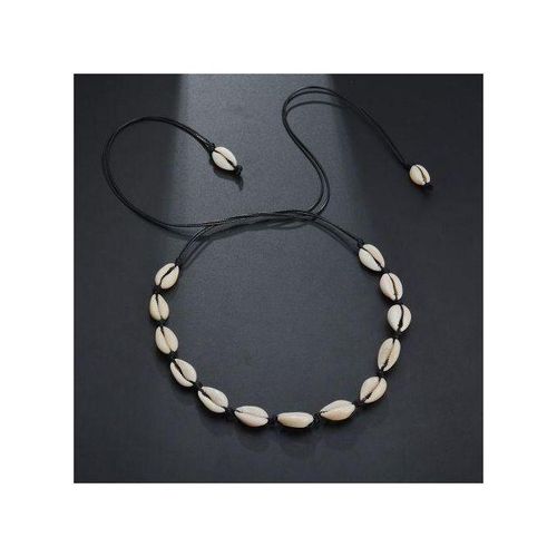 Necklace 623gBohemian Natural Shell Necklace For Women Cowrie Charm Conch Seashell Collar Ch BEA