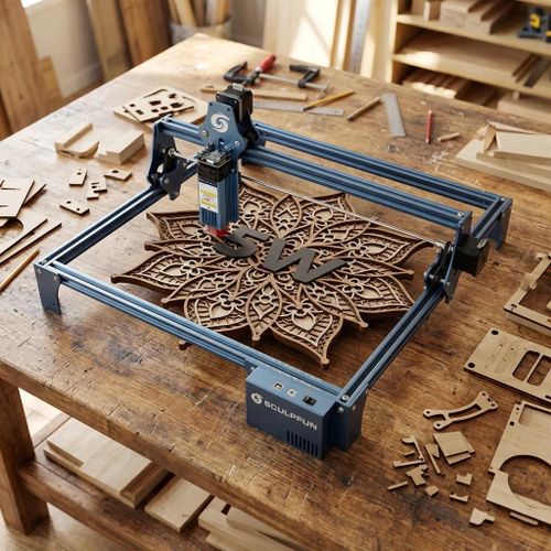 sculpfun Diode laser Engraver and cutter with 10W optical power