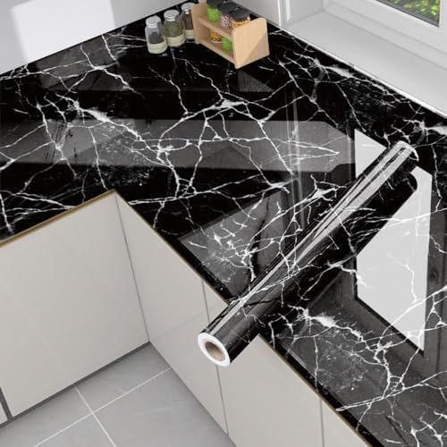Marble contact paperwallpaper self adhesive peel and stick for tables and counter tops