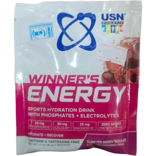 Energy Summer Berry Sport Hydration Drink 36g X 2
