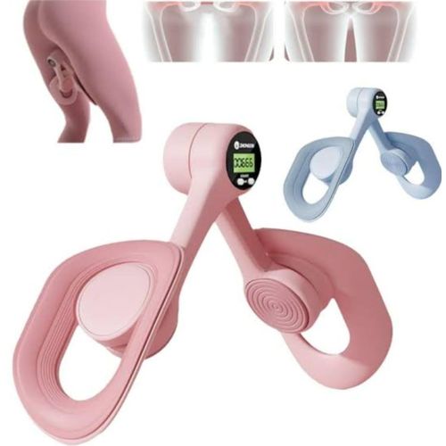 Pelvic Floor Muscle Trainer Kegel Exercise Device for Women Men Postpartum Recovery Bladder Control Strengthening Exerciser TPE PP Spring Resistance Home Fitness Pelvic Health Support