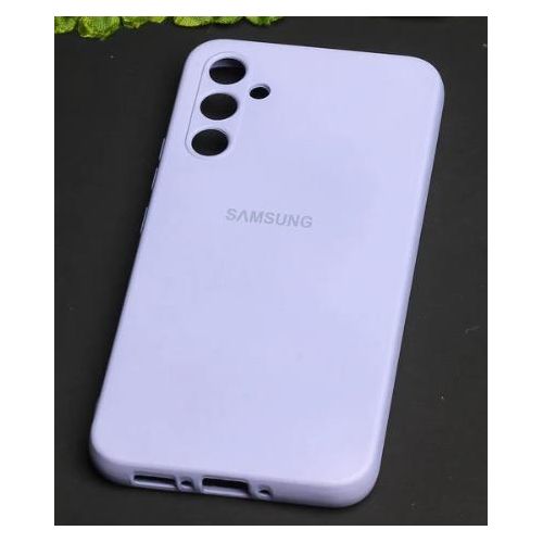 Soft Silicone Back Cover for Samsung Galaxy S25 Protective Shockproof Ultra-Thin Anti-Scratch Anti-Fingerprint Purple