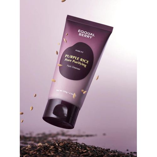 EQQUAL BERRY pore fit purple rice pore purifying pack cleanser 130g