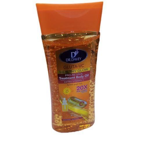 Gluta vc pro retinol treatment body oil with extra vitamin C - 200ml