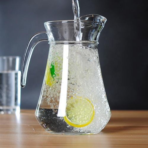 13L Premium Borosilicate Glass Water Jug Juice Iced Tea Cocktails Pitcher with Handle