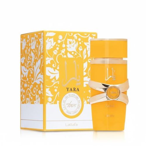 Yara Tous Eau De Parfum Tropical Fruity Floral Perfume for Women -Sweet Mango Creamy Coconut Scent