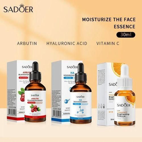 Vitamin C Serum Arbutin Hyaluronic Acid Combo