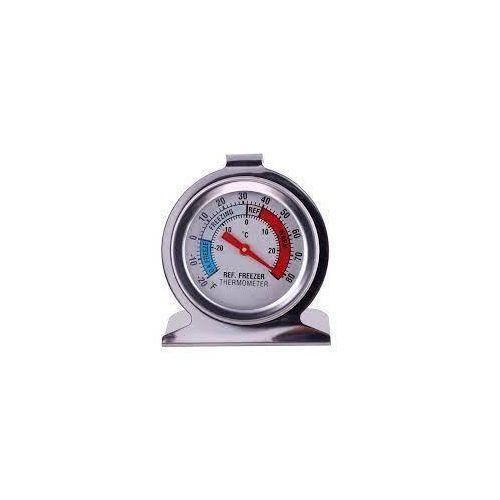 Manual Freezer Thermometer- silver in color