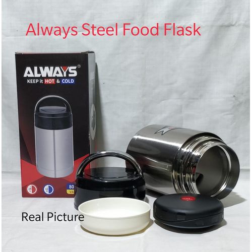 Stainless Steel Insulated 800ml Vacuum Food Flask