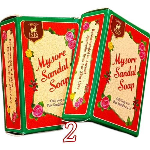 2X Sandalwood Oil Infused Soap CONDITIONERS MOISTURIZERS Lingering Fragrance SKIN GLOWING SOFT BLEMISH-FREE nk