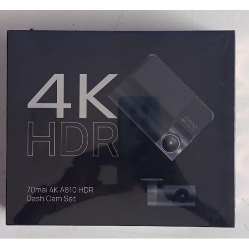 4K A810 HDR Dash Cam Front &Rear Camera