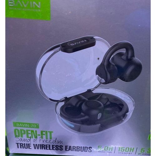 Offer Bluetooth Wireless Heavy BAss Headset Open Fit Clip-On Open-Ear True Wireless Earbuds