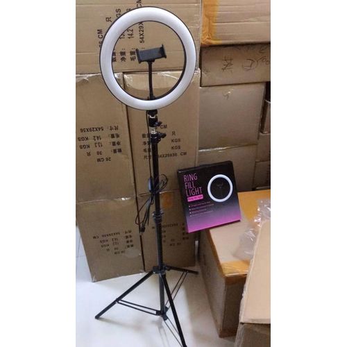 Portable 10 Inch LED Ring Light – Adjustable Lighting for Vi