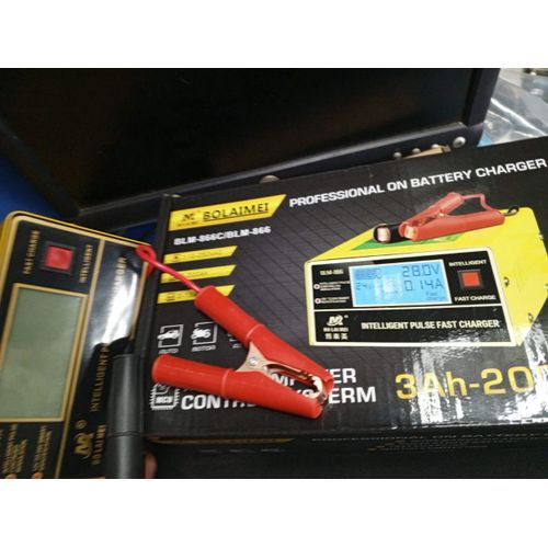 BLM-866 Smart Pulse Repair Battery Charger – Intelligent Charging for Cars, SUVs & Motorcycles