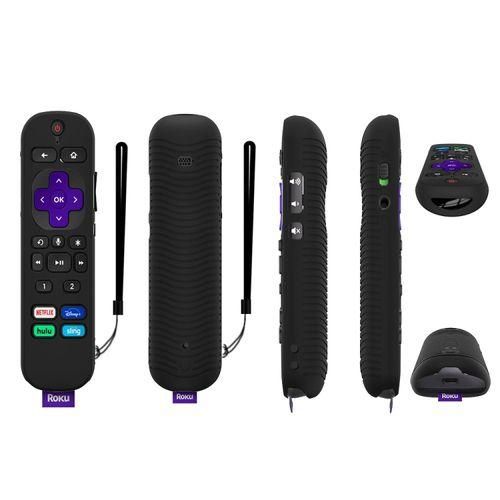 For TCL Roku Voice Remote Pro Y30 Remote Control Case For TCL Roku Voice Remote ProBlack
