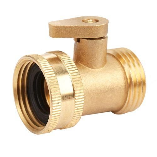34 Inch Pipe Brass Valve Faucet Taps Splitter with Shut