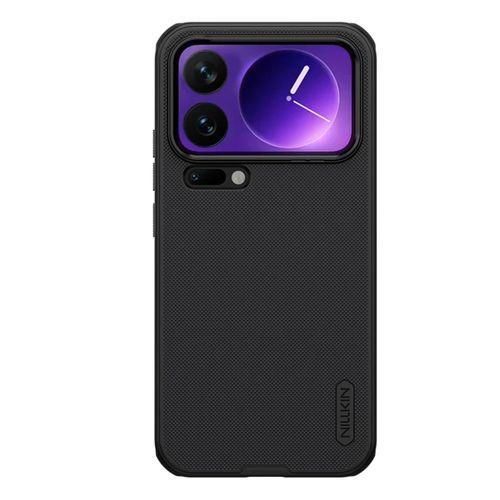 Nillkin Basic Case for Xiaomi Mi 17 Super Frosted Shield Pro Hard Back Soft Border (PC + TPU) Shock Absorb Cover Raised Bezel Camera Protect PC Black Color