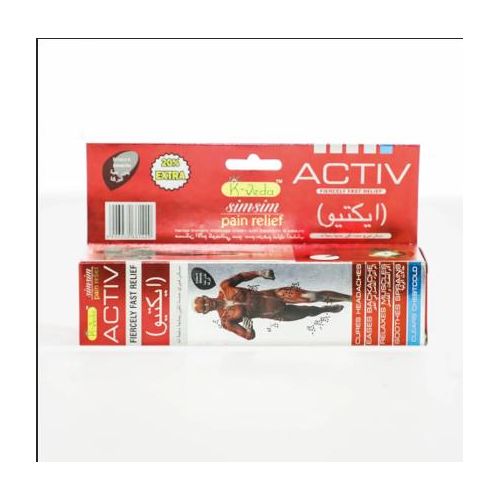 Sim Sim Pain Relief Activ 36 gm Relief Cream For Rapid Muscle Joint Comfort