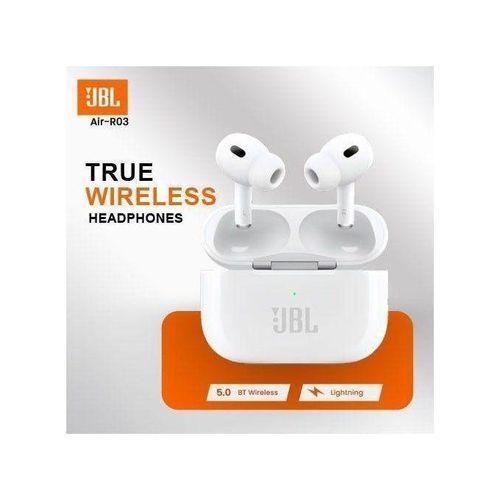 High Quality Jbl Airpods airbuds 5 Super Bass Bluetooth Headsets Wireless Pods Pro Earpods Earphones.- White