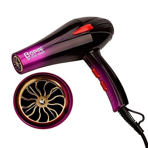 Hair Blow Dryer 4000Watts - Black Purple