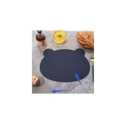 Cute teddy bear dining mats 4pcs set