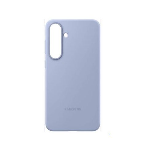 Soft Silicone Back Cover for Samsung Galaxy S25 - Light Blue, anti-fingerprint, anti-scratch, durable silicone case