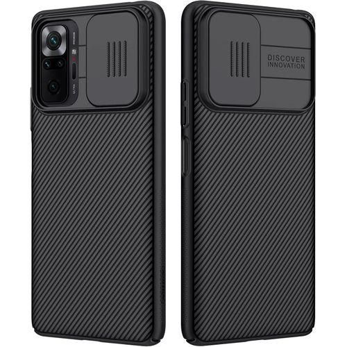 Nilkin Redmi Note 10 Pro Case, Nillkin CamShield Slim Case Protective Cover With Camera Protector Hard PC TPU Ultra Thin Anti-Scratch Phone Case For Redmi Note 10 Pro/Note 10 Pro Max (Black)