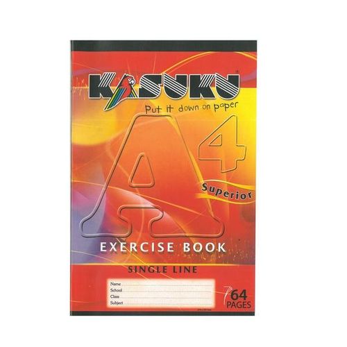 Exercise Books A4 64 Pages