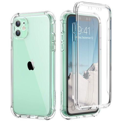 Apple iPhone 11 6.1 Crystal Clear Shockproof TPU Edge Protective Phone Cover Case
