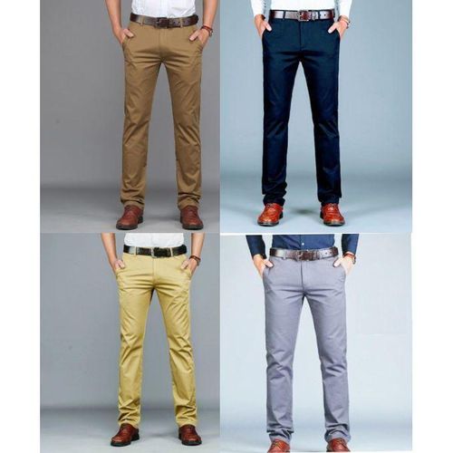 4 Pack Turkey Khakis BROWN BEIGE NAVY BLUE BEIGE LIGHT GREY