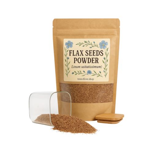 Flax seeds powder