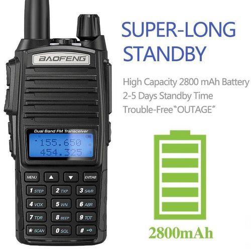 UV-82 Dual-Band Talk Radio with High Powerpair