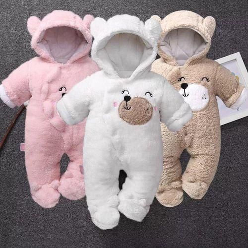 Heavy Romper Warm And Soft- multicolor
