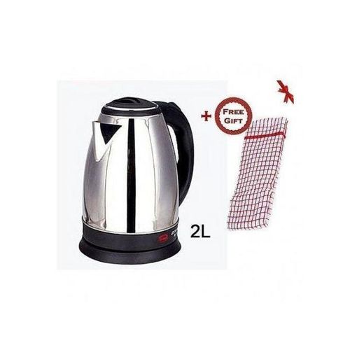 2L Electric Water Kettle Heater Jug360 DEGREES ROTATION FREE 3 PIECES KITCHEN Towel
