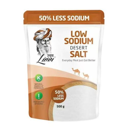 50% Low Sodium Desert Salt 500g Pouch