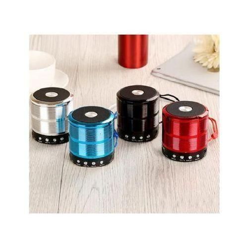 Mini Bluetooth Speaker - Multicolour, 820mAh, FM Radio, V4.0